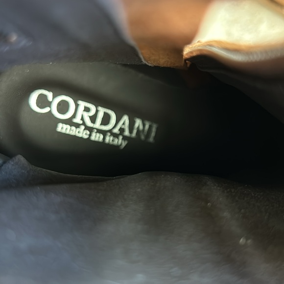 NWOB Made in Italy 🇮🇹 Cordani Butler Bootie Camoscio Tobacco Suede US8.5/EU39 - Picture 3 of 9